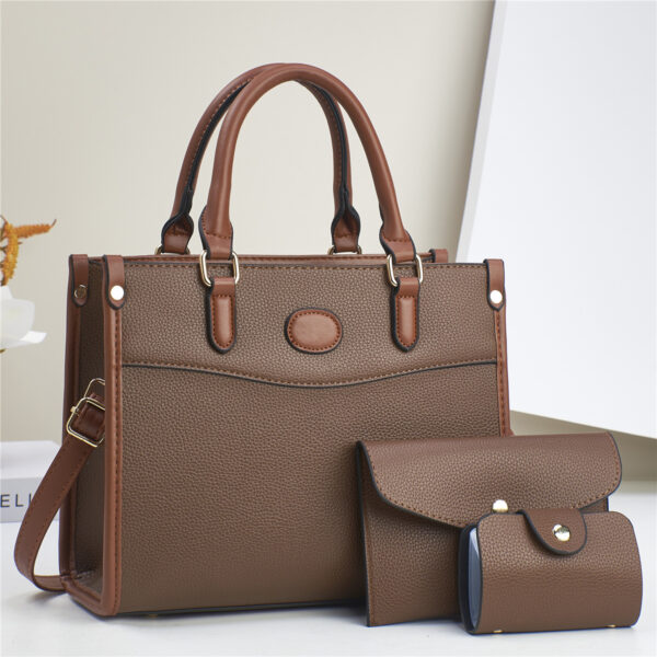 LB005 Vintage Elegance Handbag Set - Image 3